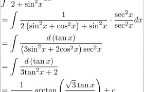 sin2x与tanx的转化(tanx和sin2x和cos2x的关系)